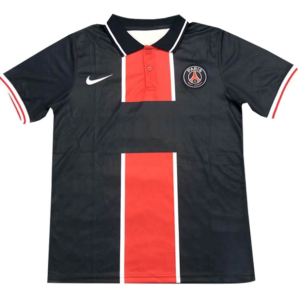 Polo Paris Saint Germain 2020 2021 Azul Rojo